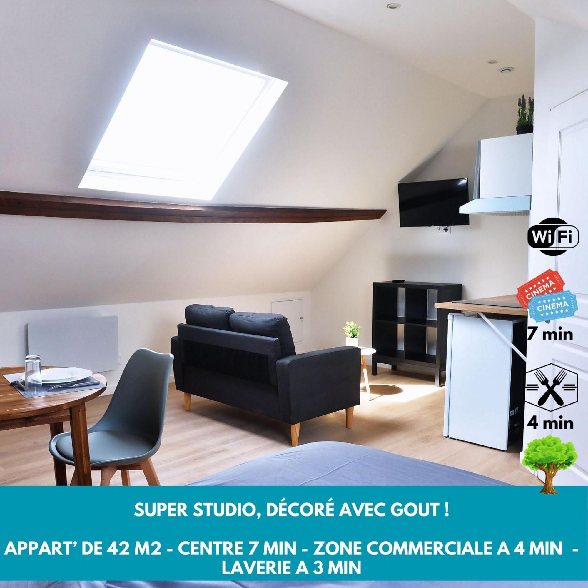 Zenkaserenity- 5Min Centre A29-26, Ferme Moderne Saint-Quentin  Buitenkant foto